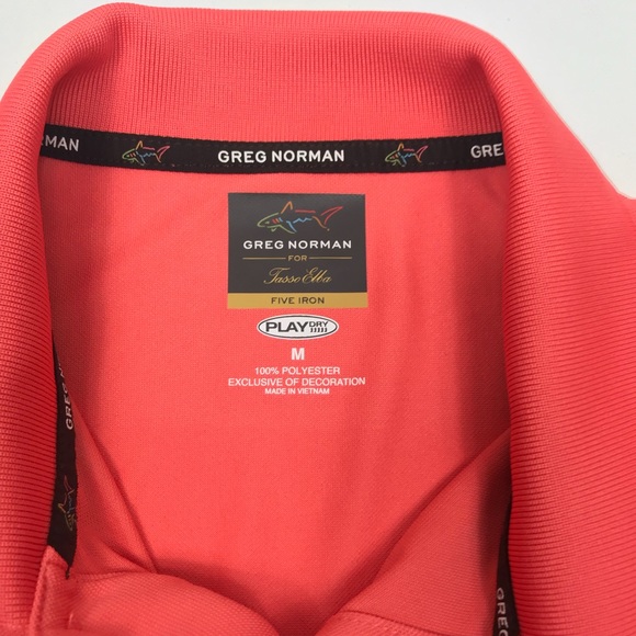 NWOT- Greg Norman for Tulsa Elsa 3 button polo... - Picture 6 of 8